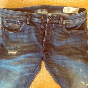 Diesel Safado Jeans // Distressed // 33 x 32